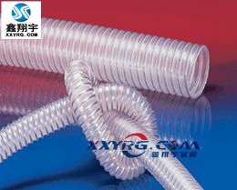 德国进口NORRES PUR351透明钢丝螺旋增强 吸尘 通风软管 德国进口NORRES PUR351透明钢丝螺旋增强 吸尘 通风软管